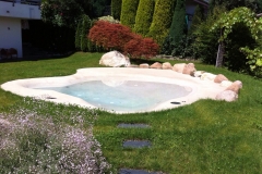 piscina naturale bio couture  con idromassaggio