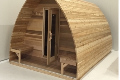 outdoor sauna- sauna da esterno-