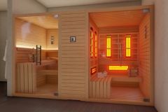 sauna infrarossi sauna finlandese e bio sauna